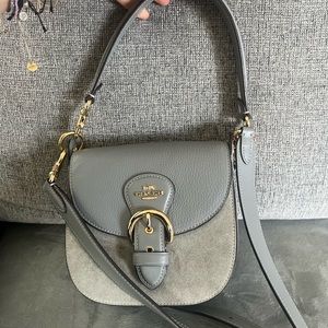 Coach Saddle Bag, over the shoulder and crossbody